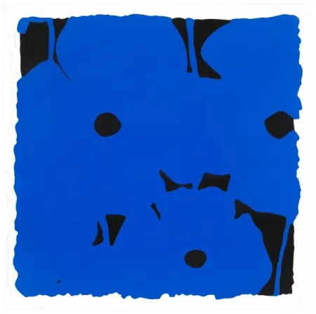 シルクスクリーン Sultan - Five Blues