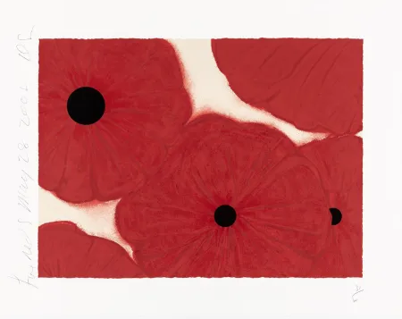 シルクスクリーン Sultan - Five Reds