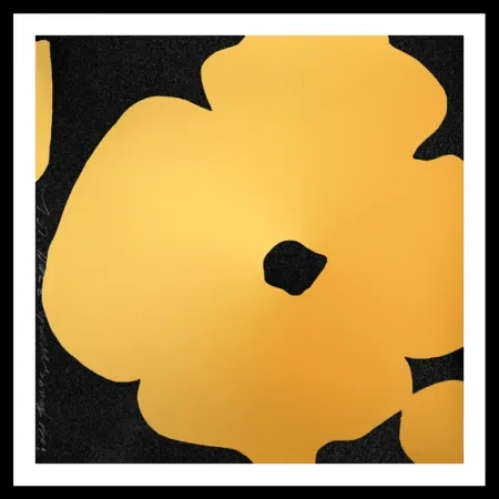 シルクスクリーン Sultan - Gold Flower