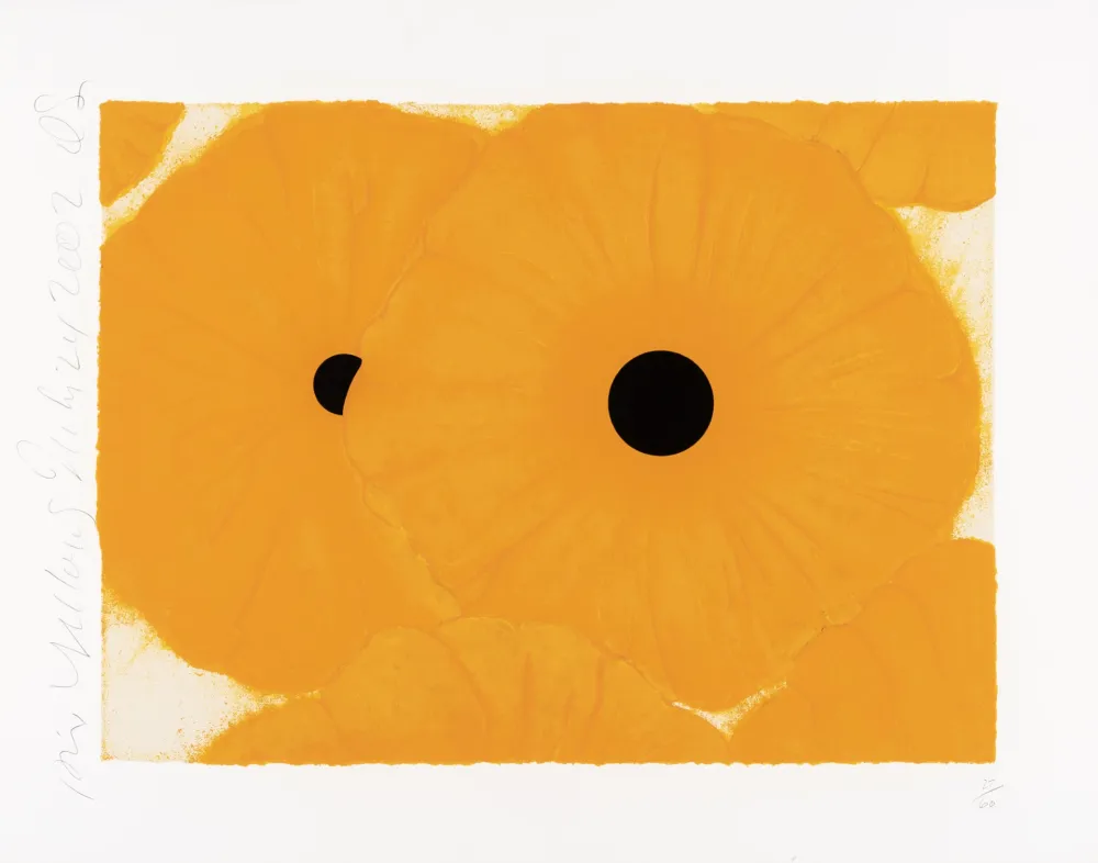 シルクスクリーン Sultan - Six Yellows