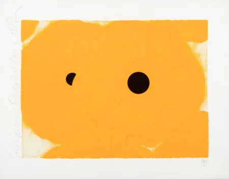 シルクスクリーン Sultan - Six Yellows