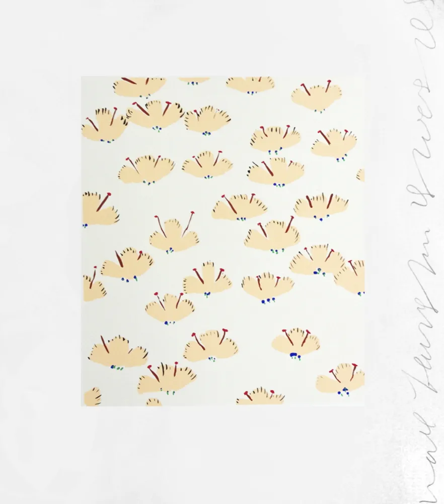 シルクスクリーン Sultan - Wall Flower 20