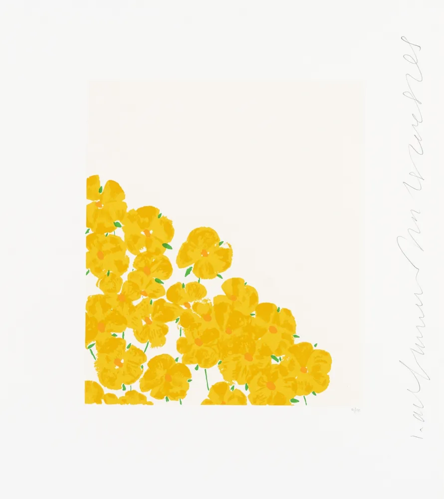 シルクスクリーン Sultan - Wallflower 7