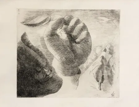 彫版 Survage - Composition surréaliste