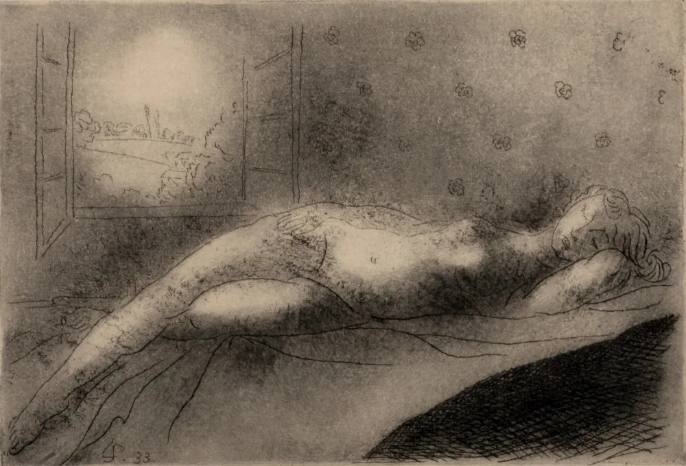 木版 Survage - Composition surréaliste (A), 1933