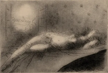 木版 Survage - Composition surréaliste (A), 1933