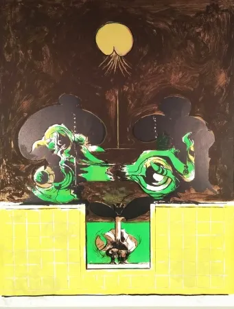 リトグラフ Sutherland - La Brèche