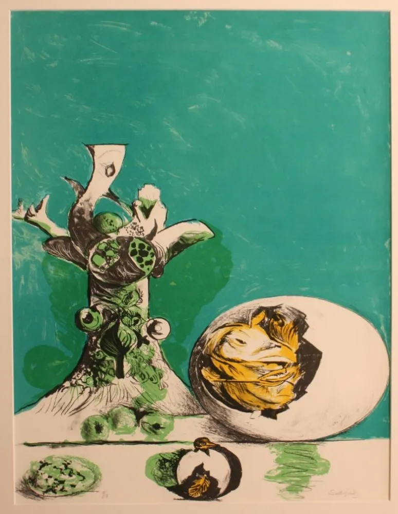 リトグラフ Sutherland - SENZA TITOLO