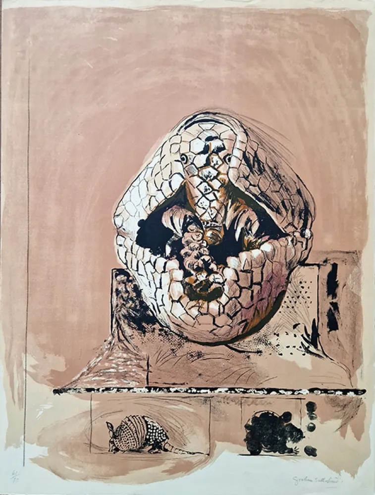 リトグラフ Sutherland - Tatout