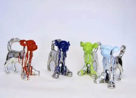 多数の Sweetlove - Cloned Silver plated Chihuahua