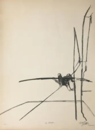 リトグラフ Szafran - Funambule