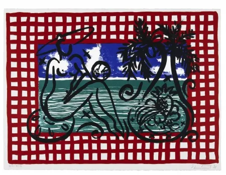 リトグラフ Szczesny - Bathers on Mustique