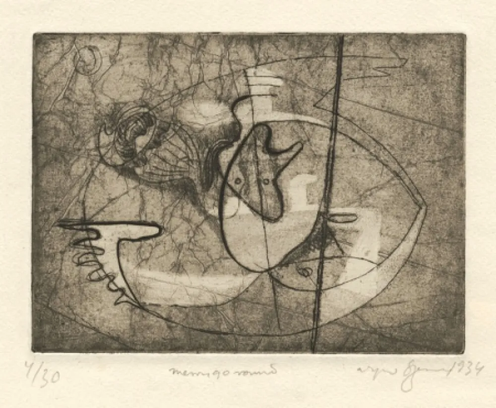 エッチング Szenes - Merry Go Round