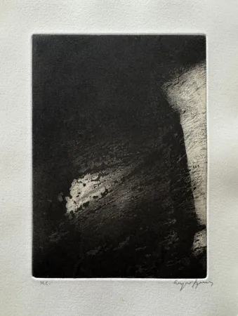 エッチング Szenes - Sans titre, 1976