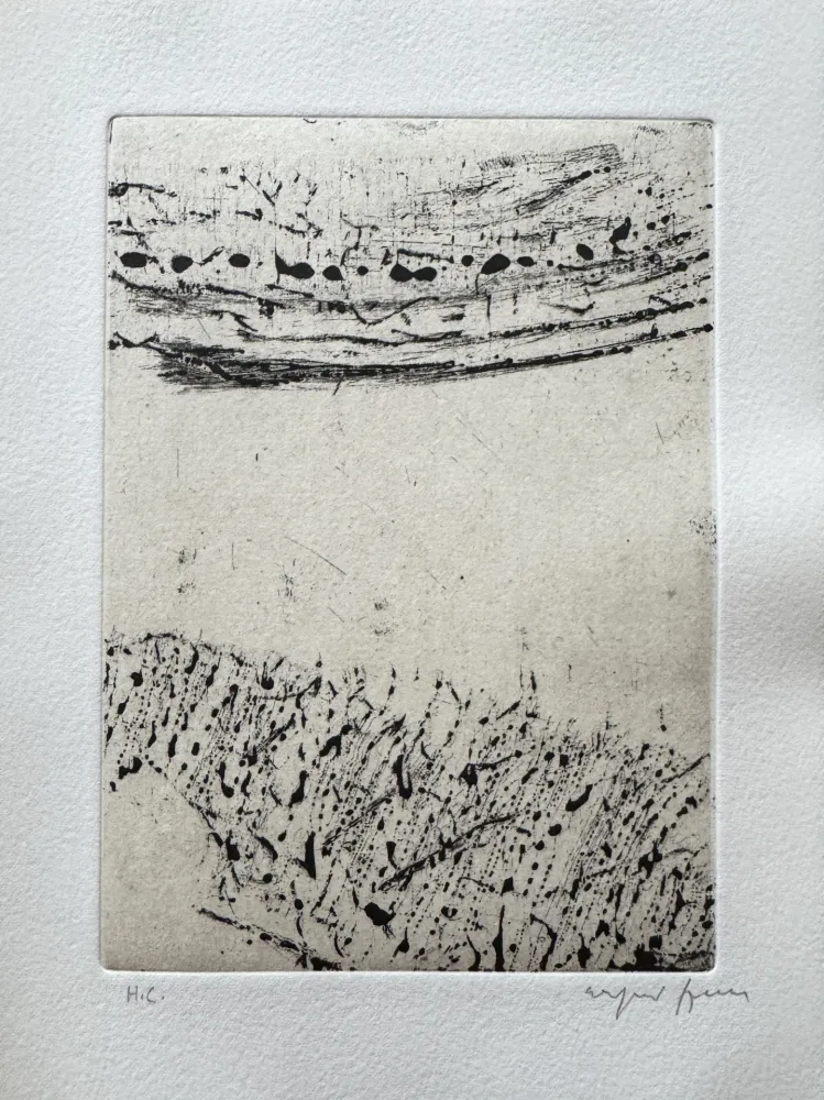 エッチング Szenes - Sans titre, 1976