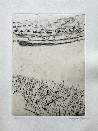 エッチング Szenes - Sans titre, 1976