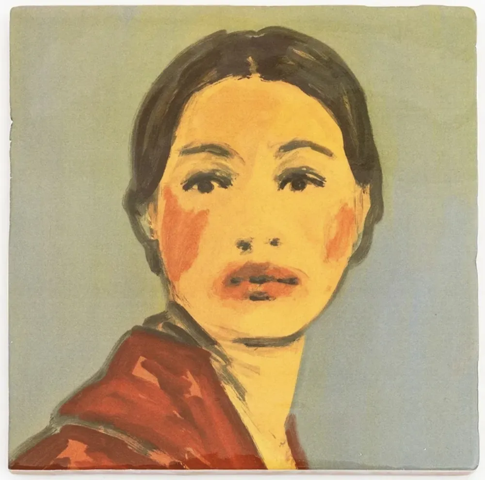 セラミック Tabouret - Makeup (red coat)