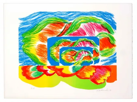 リトグラフ Tabuchi - Paysage II