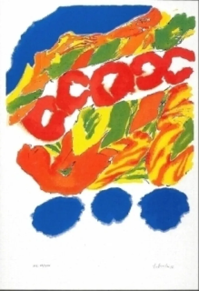 リトグラフ Tabuchi - Sans titre