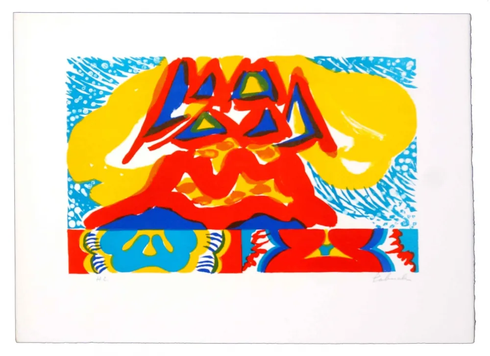 リトグラフ Tabuchi - Sans titre