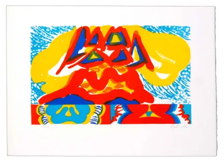 リトグラフ Tabuchi - Sans titre