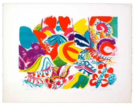 リトグラフ Tabuchi - Sans titre