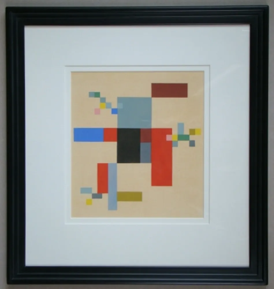 ステンシル Taeuber-Arp - Aquarelle, 1927