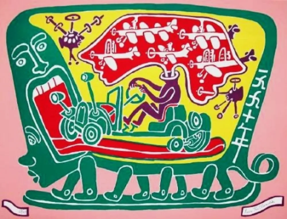 リトグラフ Taillandier - Land 1