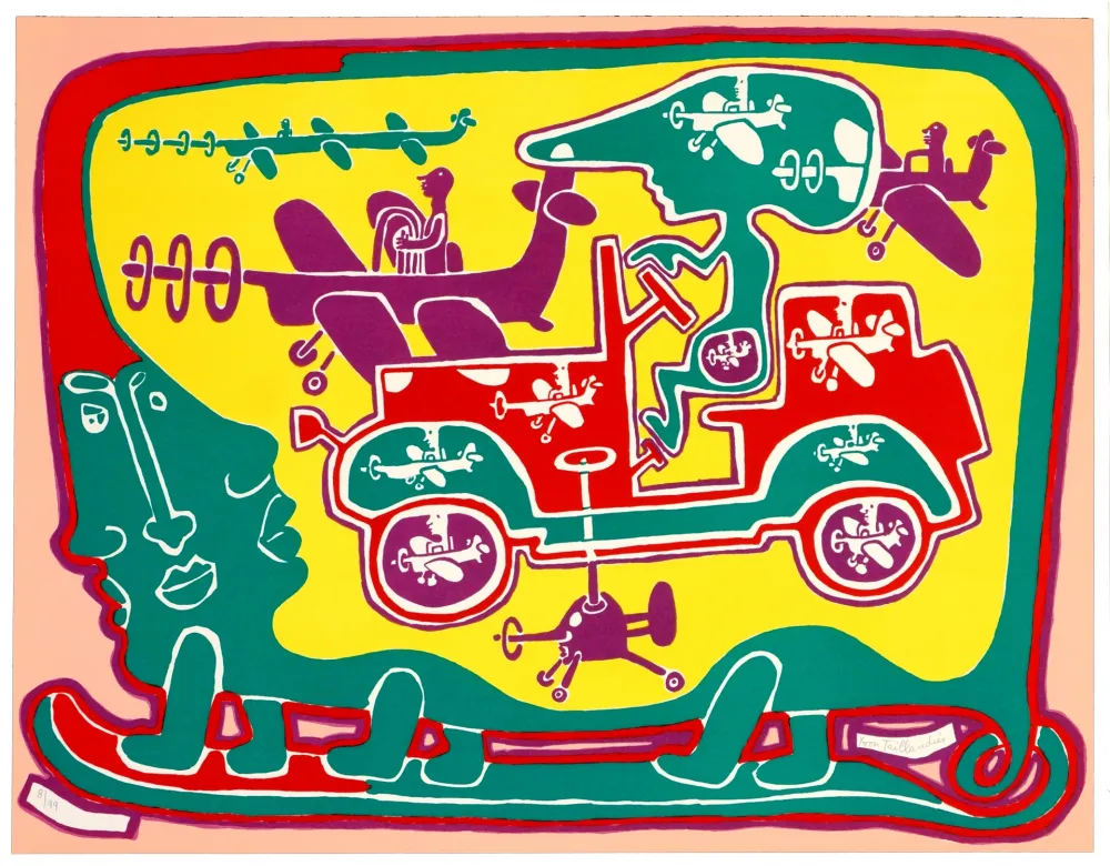 リトグラフ Taillandier - Sans tire