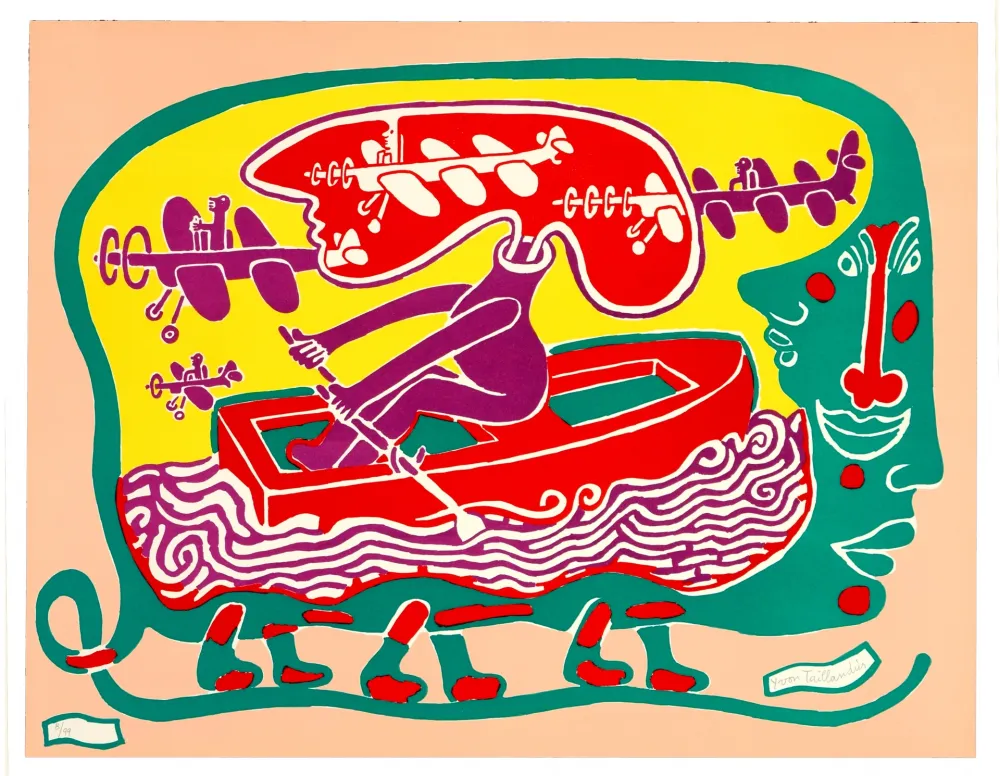 リトグラフ Taillandier - Sans tire