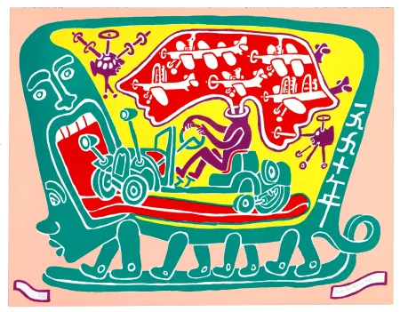 リトグラフ Taillandier - Sans titre