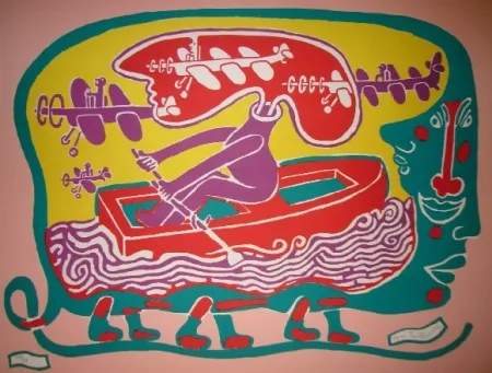 リトグラフ Taillandier - Taillandier land