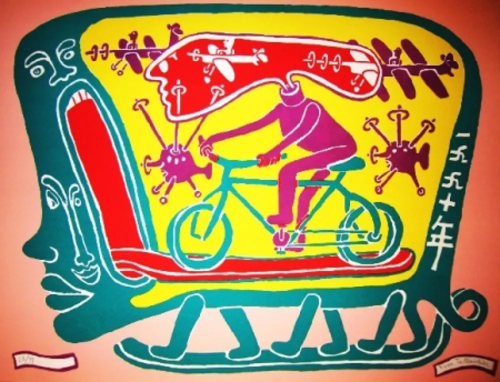 リトグラフ Taillandier - Taillandier land