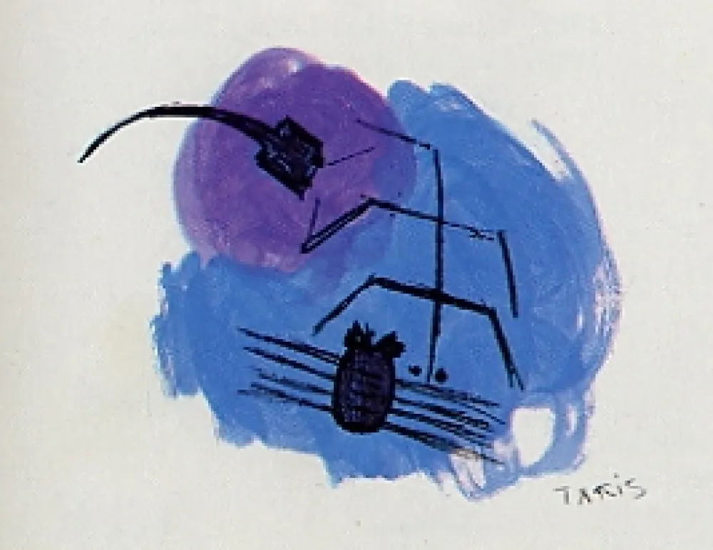 リトグラフ Takis - Insectes