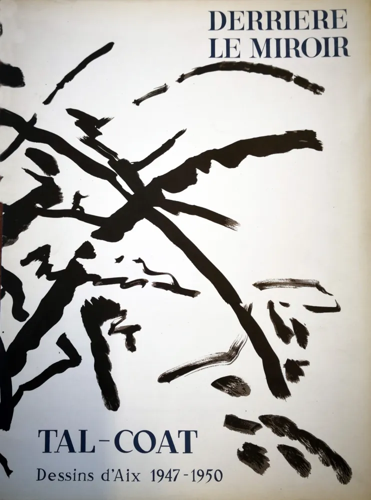 挿絵入り本 Tal Coat - Derriere le Miroir n. 120