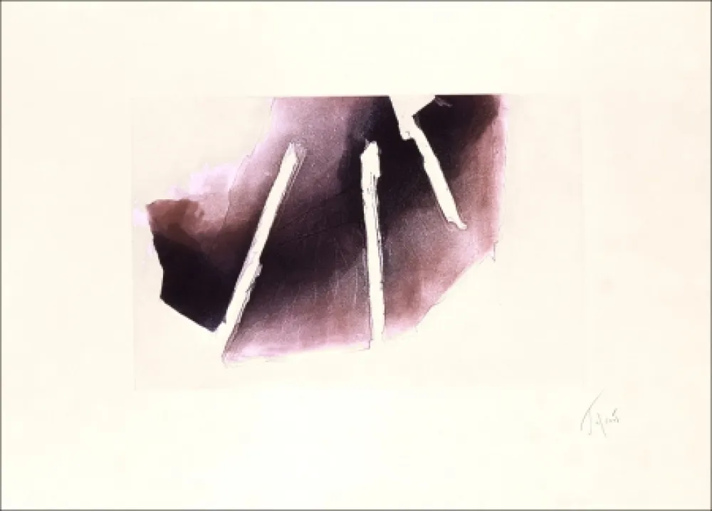 エッチング Tal Coat - Et vient la nuit