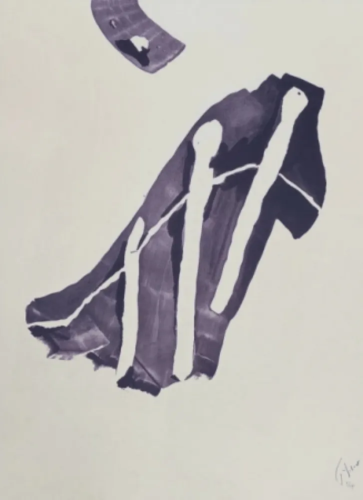 リトグラフ Tal Coat - PENCHE