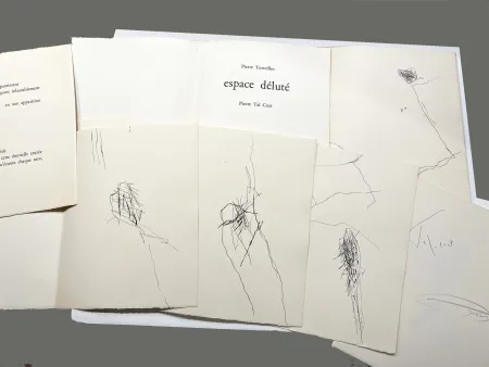 挿絵入り本 Tal Coat - Pierre Torreilles : ESPACE DÉLUTÉ. 7 gravures originales de Pierre Tal Coat.