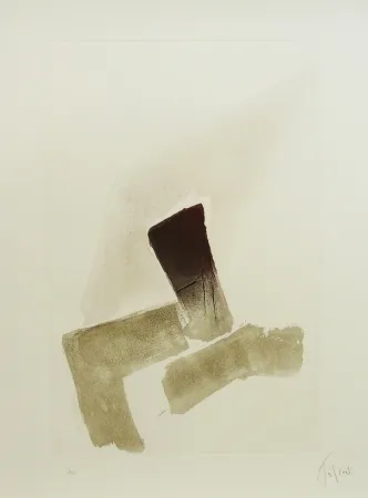 エッチングと　アクチアント Tal Coat - Telle la hache