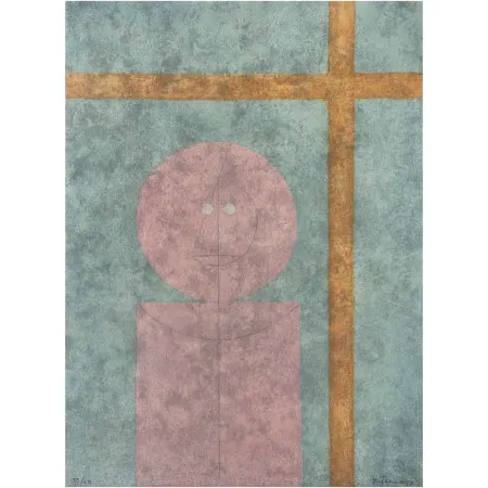 エッチング Tamayo - Personaje en la ventana