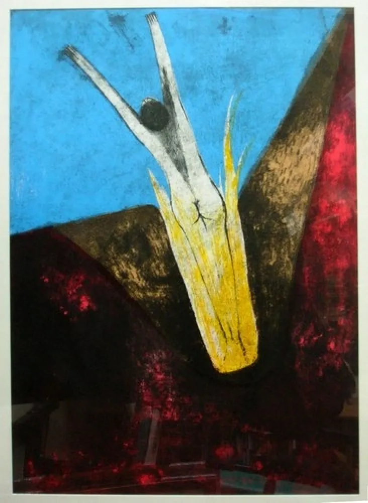 リトグラフ Tamayo - SENZA TITOLO