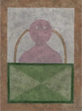 エッチングと　アクチアント Tamayo - Torso en Rosa