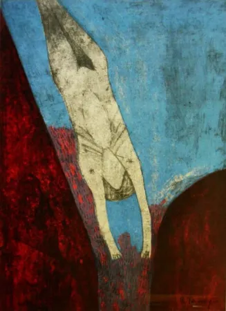 リトグラフ Tamayo - UNTITLED (FROM LOS SIGNOS EXISTEN)