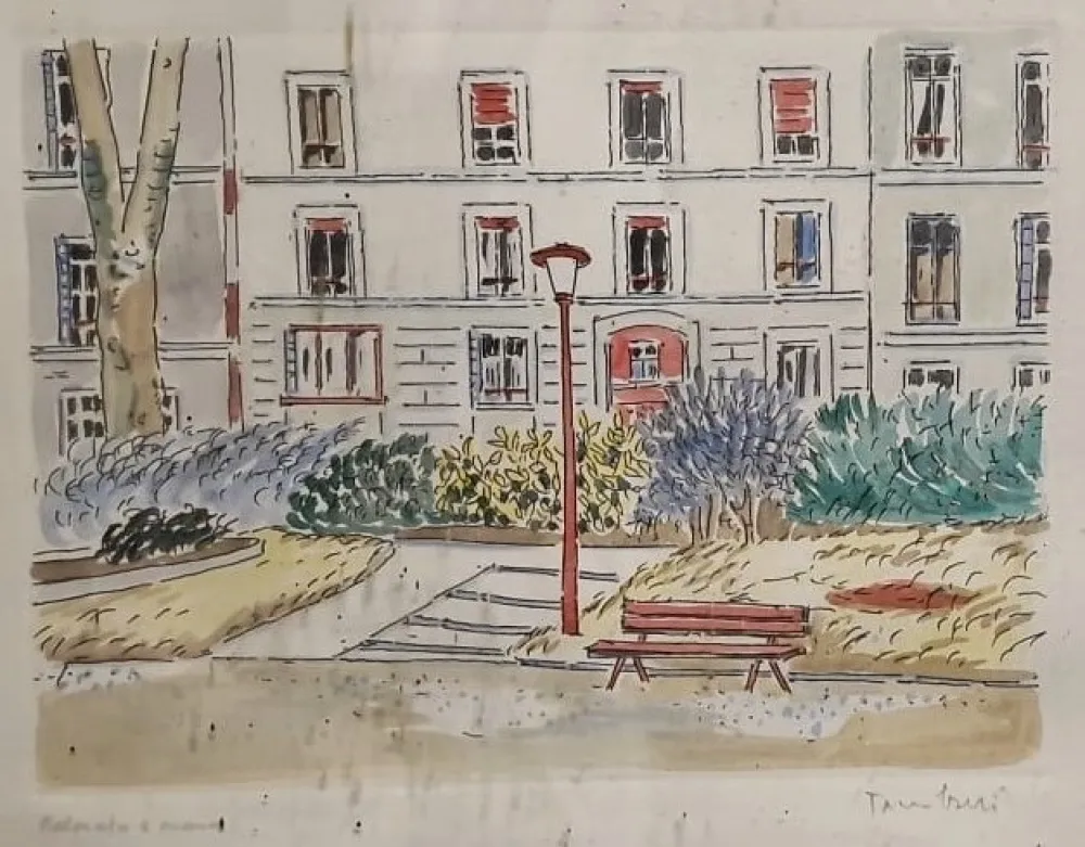 エッチング Tamburi - Ai giardini