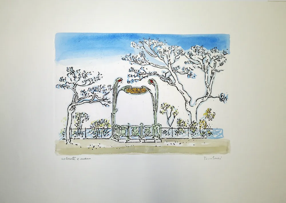 エッチング Tamburi - Metropolitana