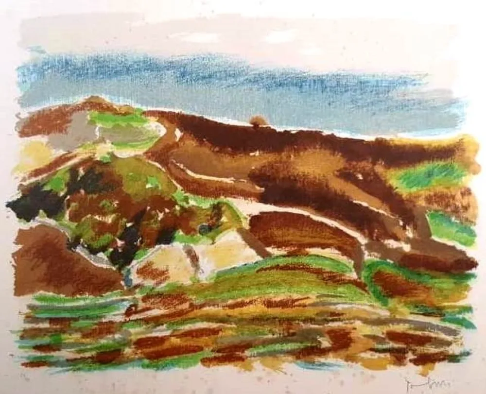 リトグラフ Tamburi - UNTITLED