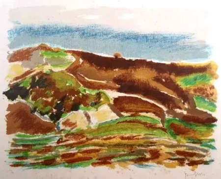 リトグラフ Tamburi - UNTITLED