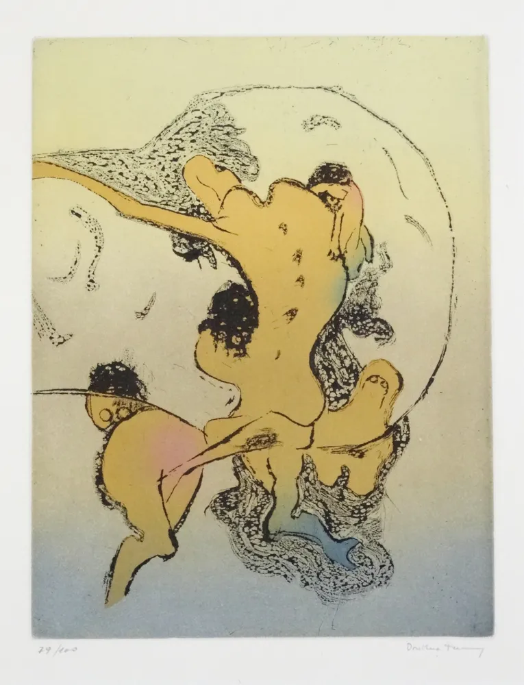 リトグラフ Tanning - En chair et en os