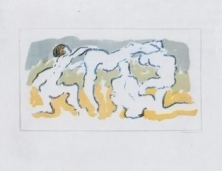 リトグラフ Tanning - Hommage à Penrose