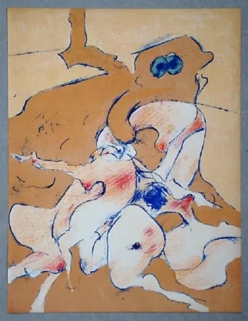 リトグラフ Tanning - Lithographie originale pour XXe Siècle